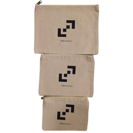 Canvas Pouch Combo Set of 3