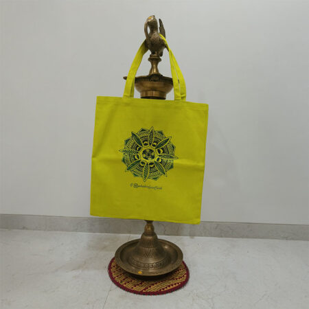 Colored Canvas Tote Bag