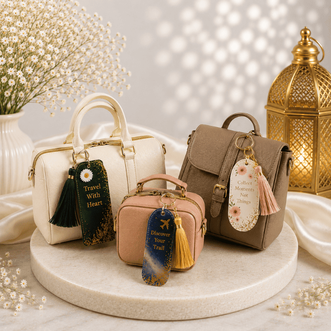 Resin Luggage Tags