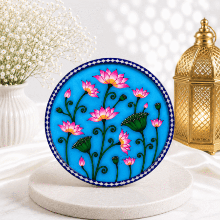 12" Pichwai Resin Wall Art
