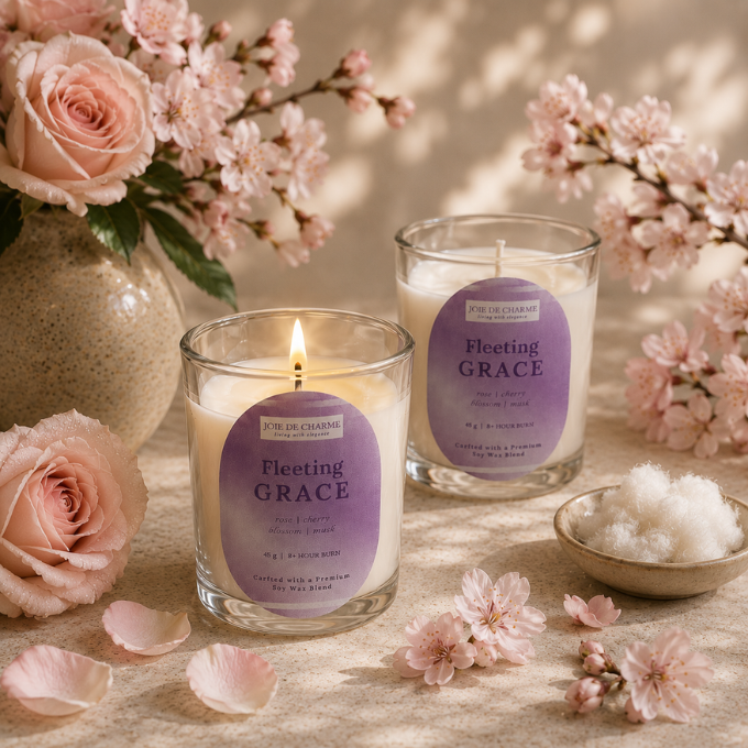Mini Glass Candle - 45 Gm - Image 2