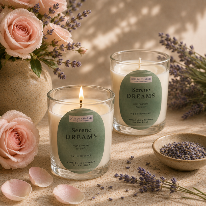 Mini Glass Candle - 45 Gm - Image 3