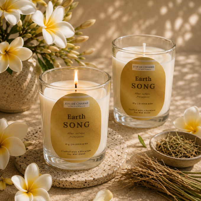Stone Glow Candle - 90 Gm