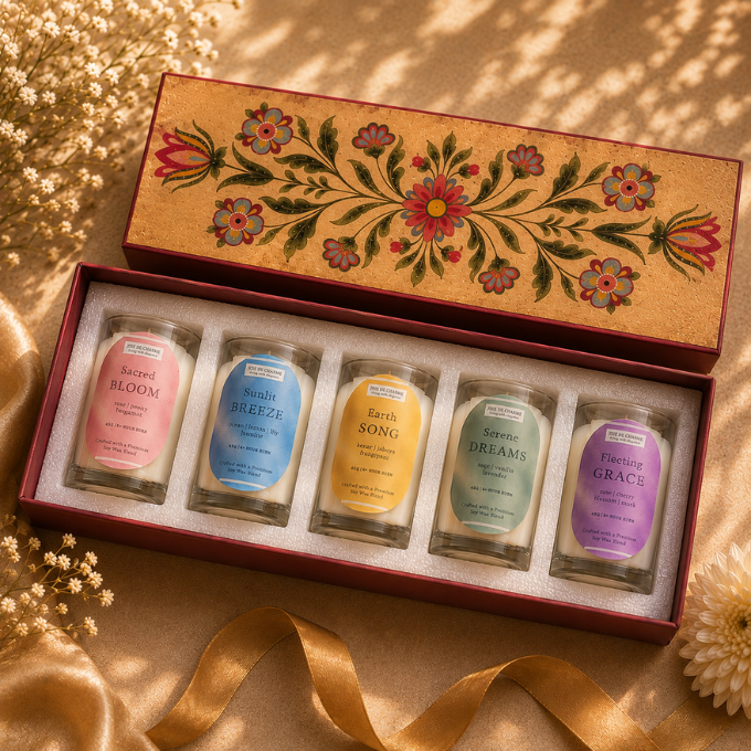 Charmè Essentials (Pack of 5 Mini Candles)