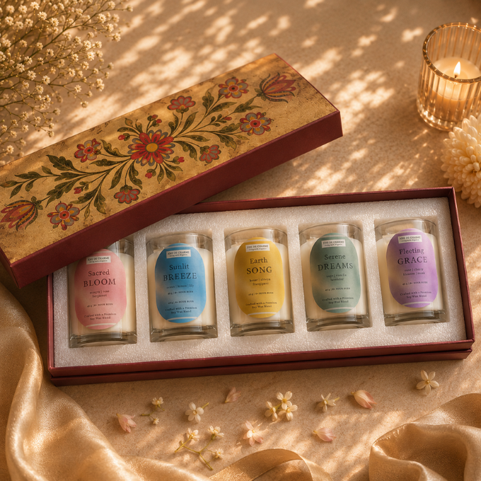 Charmè Essentials (Pack of 5 Mini Candles) - Image 2