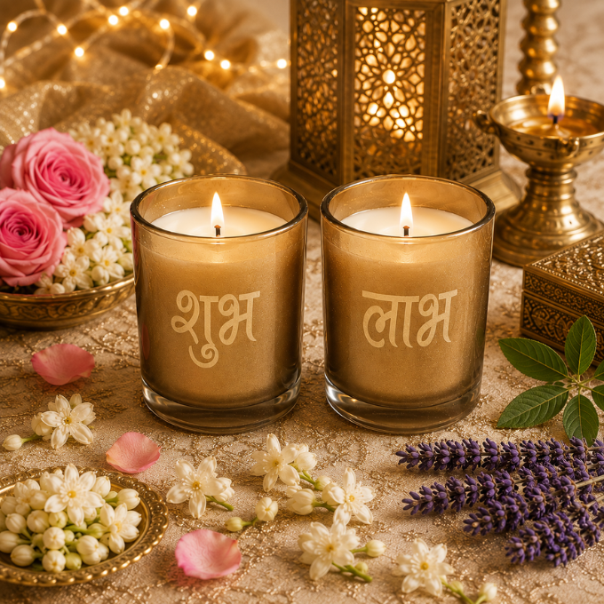Divine Beginnings Candle - (180 X 2) - Image 2