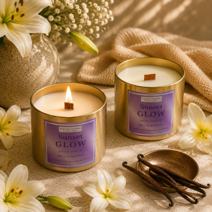 Plain Metal Urli Candle - 180 Gm